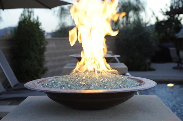 American Fire Glass Fire Pit