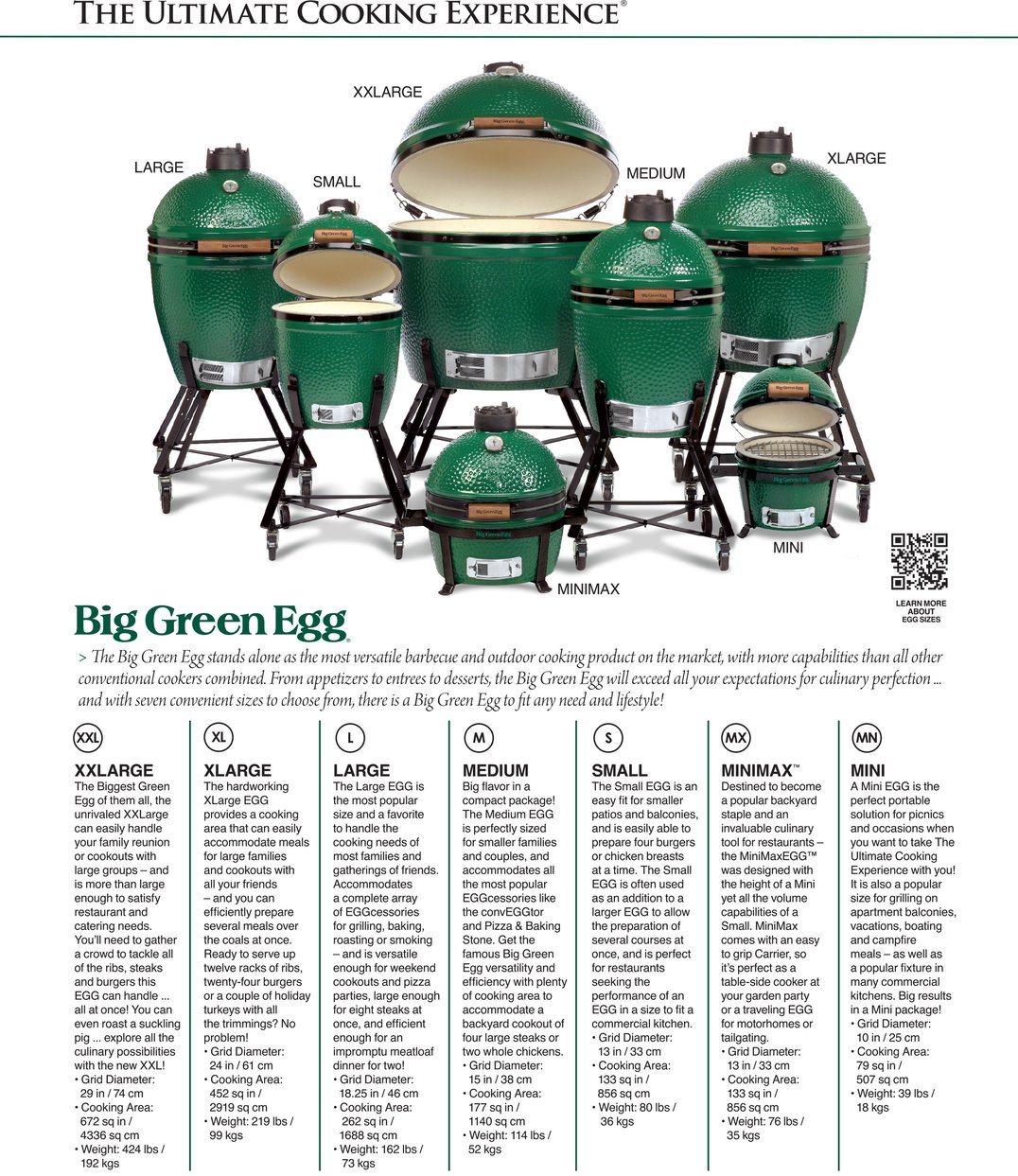 Big Green Egg Sizing Options Baton Rouge Assorted Models Big Green Egg