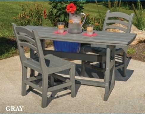 terrace dining table and chairs