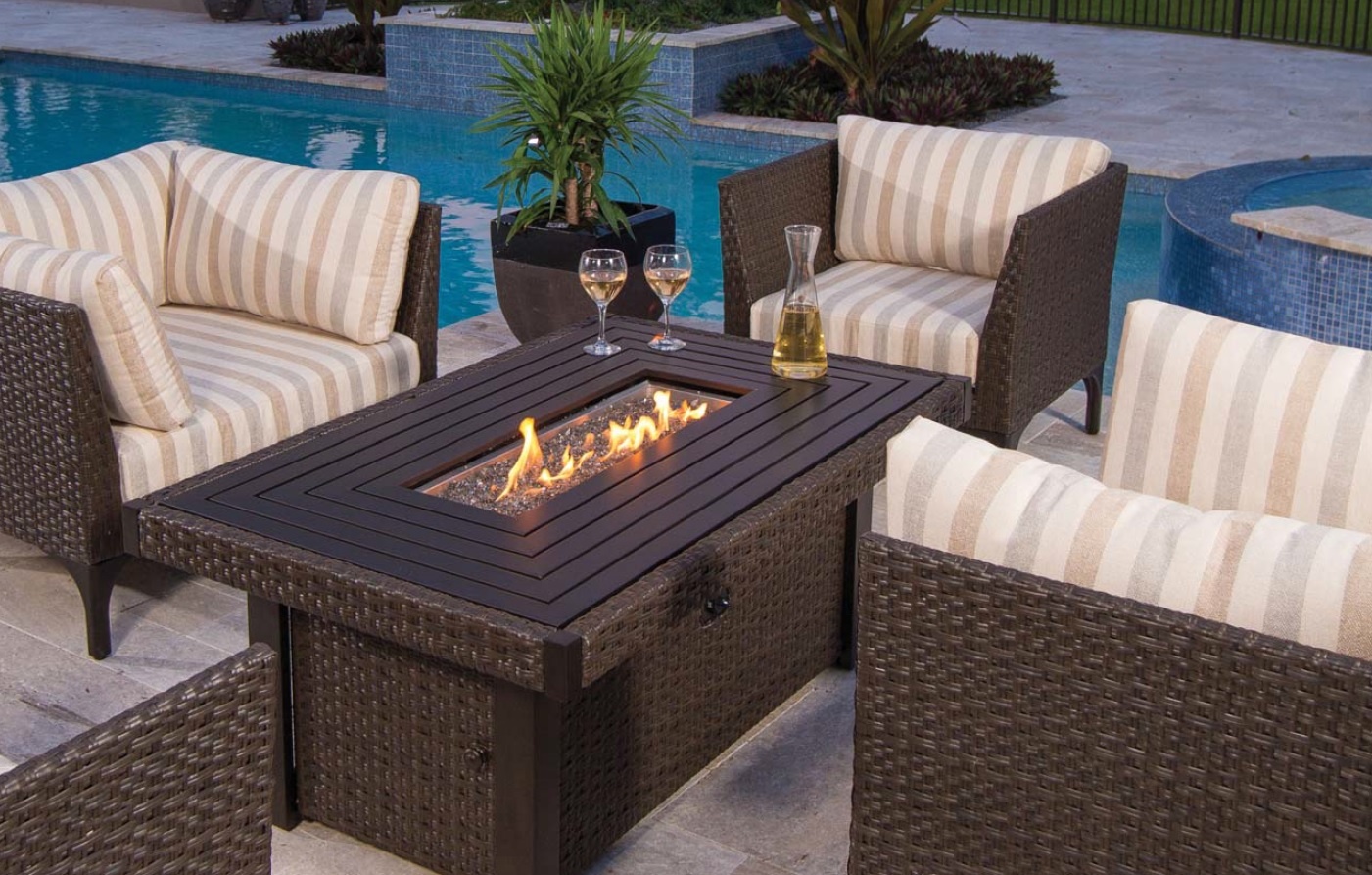 ebel woven firepit
